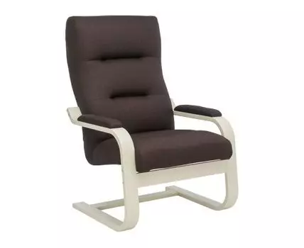 Кресло-качалка Освальд Люкс (104, 80, Коричневый, 80)