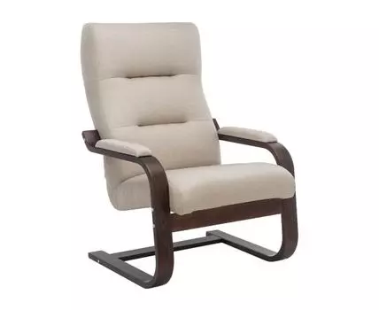 Кресло-качалка Освальд Люкс (104, 80, Бежевый, 80)
