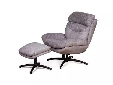 Кресло качалка с оттоманкой Magnus