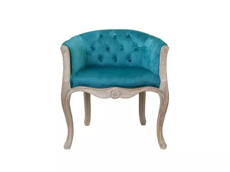Кресло Kandy blue velvet