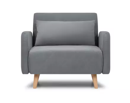 Кресло-кровать Кускен Velvet Grey
