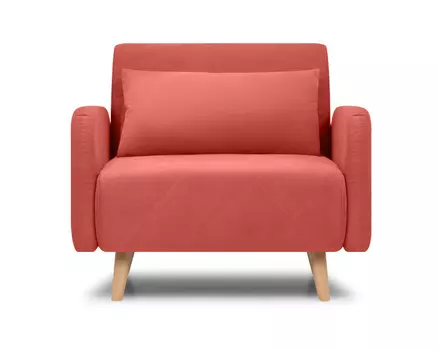 Кресло-кровать Кускен Velvet Red