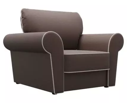 Кресло-кровать Техас (95, 94, Плоские пружины «змейка», Односпальные, Кресла-кровати, Коричневый, 121, 70)