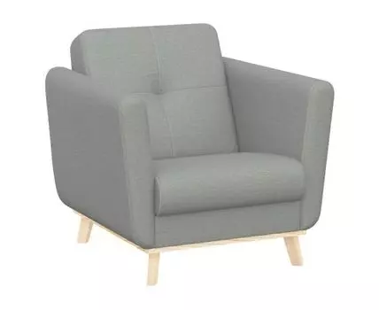 Кресло Лайм (89, 95, Пружинный блок, Анатомические, Серый, 94)