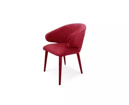 Кресло Лейте (Текстиль, Красный)