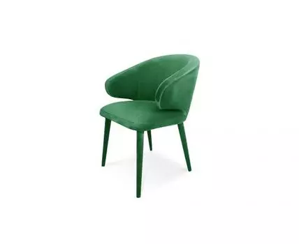 Кресло Лейте (Текстиль, темно-зеленый)