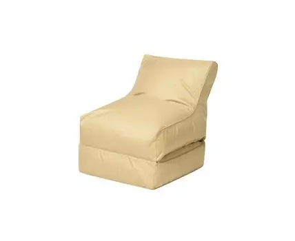 Кресло Лежак Раскладной Бежевый (Бежевый, 65)