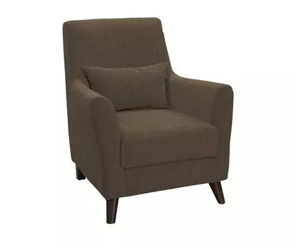 Кресло Либерти (89, 87, Плоские пружины «змейка», Коричневый, 75)