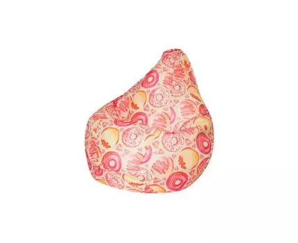 Кресло Мешок Donats, Велюр (мультиколор)