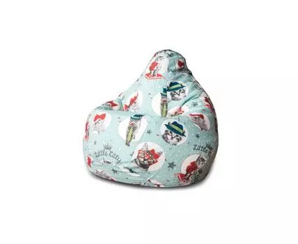 Кресло Мешок Кошки, Жаккард (мультиколор)