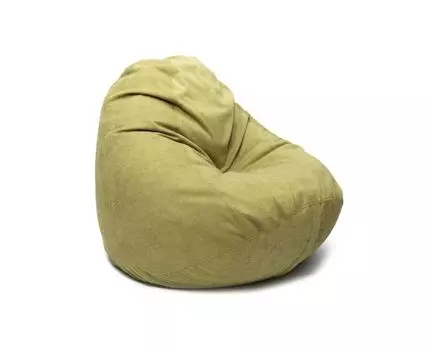 Кресло-мешок «Латте» в шенилле, размер L