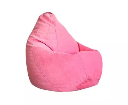 Кресло-мешок Микровельвет (125, 85, Груши, Розовый, 85)