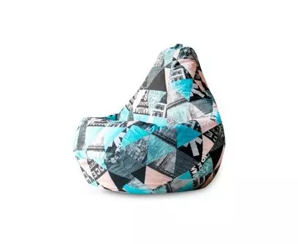 Кресло Мешок Style, Жаккард (мультиколор)