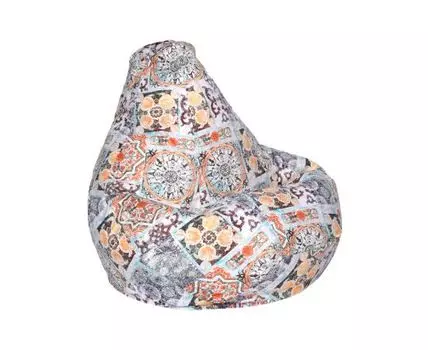 Кресло-мешок Велюр (125, 85, Груши, Коричневый, 85)