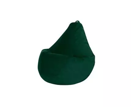 Кресло Мешок Зеленый Велюр (Зеленый)