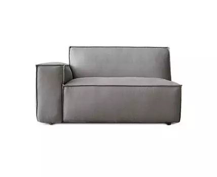 Кресло модульное COMO 1 110 см (Серый, 110, 105)