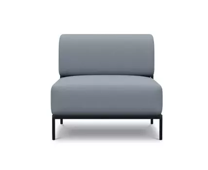 Кресло Нолан-B Textile Dusty Blue