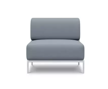 Кресло Нолан-W Textile Dusty Blue