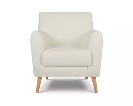 Кресло Оденс Bucle White