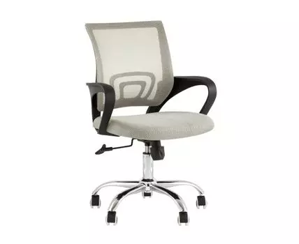 Кресло офисное TopChairs Simple New серый