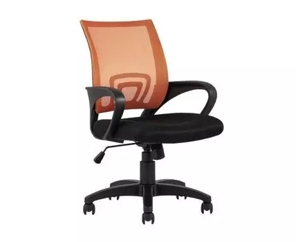Кресло офисное TopChairs Simple оранжевое
