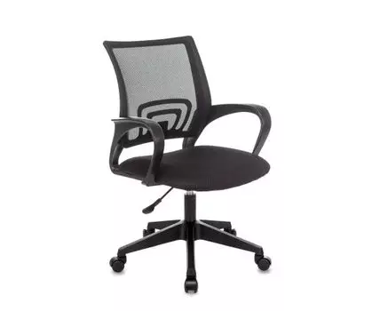 Кресло офисное TopChairs ST-Basic сетка/ткань черный