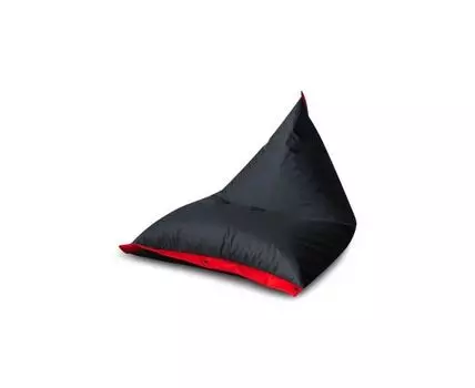 Кресло Пирамида Черно-Красная (Черный, 115)