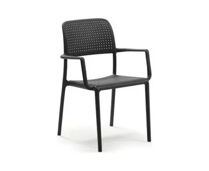 Кресло пластиковое Bora (Серый, 59)