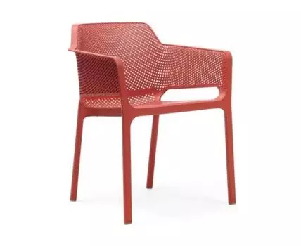 Кресло пластиковое Net (Красный, 61)