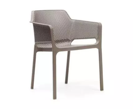 Кресло пластиковое Net (светло-серый, 61)