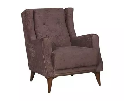 Кресло Плимут (92, 88, Плоские пружины «змейка», Коричневый, 77)