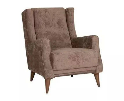 Кресло Плимут (92, 88, Плоские пружины «змейка», Коричневый, 77)