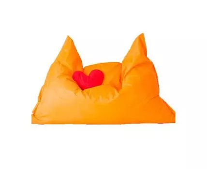 Кресло Подушка Оранжевое (оранжевый, 140)