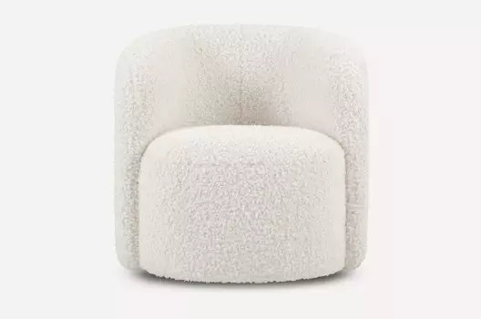 Кресло поворотное Мэник Cozy Milk