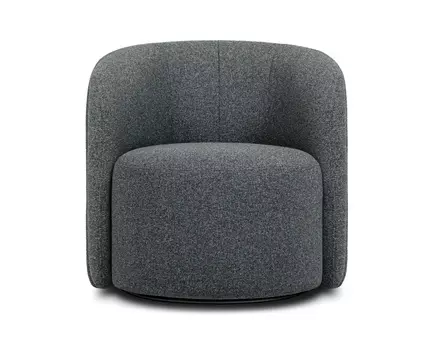 Кресло поворотное Мэник Textile Grafit