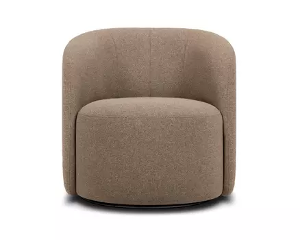Кресло поворотное Мэник Textile Latte