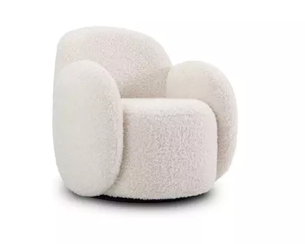 Кресло поворотное Теоп Cozy Milk