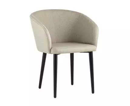 Кресло Ральф рогожка бежевый