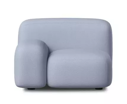 Кресло Риббл-14 Bucle Lilac