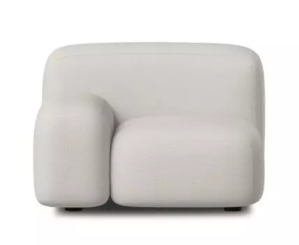 Кресло Риббл-14 Bucle White