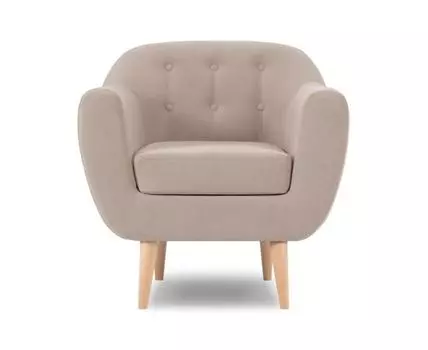 Кресло Роттердам Velvet Beige