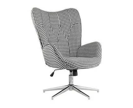 Кресло руководителя Филадельфия (106, 73, Регулируемые по высоте, Черно-белый, 63)