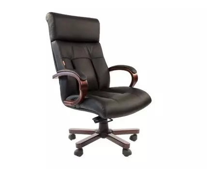 Кресло руководителя Нукарт (119 / 125, 51, Регулируемые по высоте, Черный, 64)