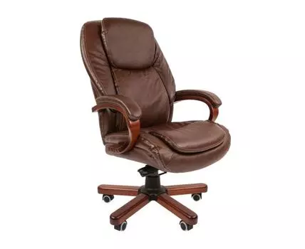 Кресло руководителя Постан (124 / 130, 52, Регулируемые по высоте, Коричневый, 72,5)