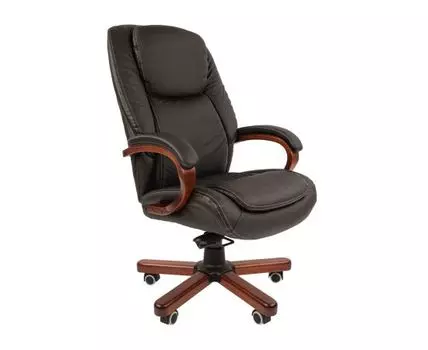 Кресло руководителя Постан (124 / 130, 52, Регулируемые по высоте, Черный, 72,5)