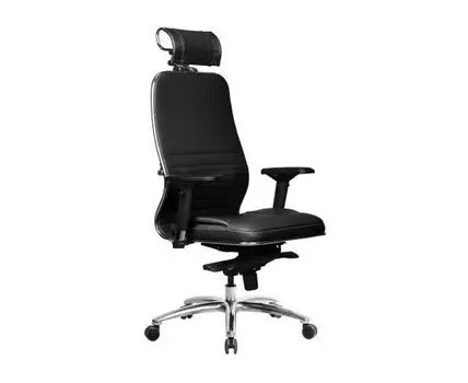Кресло руководителя Samurai KL-3.04 MPES (124/133, 70, Регулируемые по высоте, Черный, 69)