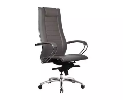 Кресло руководителя Samurai Lux-2 MPES (124/132, 70, Регулируемые по высоте, Серый, 71)