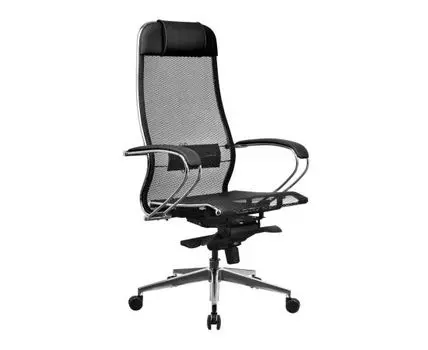 Кресло руководителя Samurai S-1.041 MPES (126/134, 70, Регулируемые по высоте, Черный, 71)