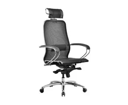 Кресло руководителя Samurai S-2.04 MPES (124/133, 70, Регулируемые по высоте, Черный, 71)