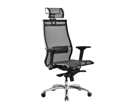 Кресло руководителя Samurai S-3.05 MPES (123/132, 70, Регулируемые по высоте, Черный, 69)